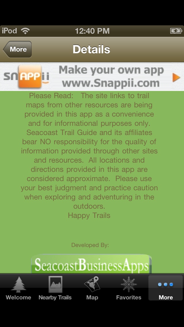 Seacoast Trail Guide
