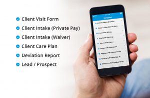 In Home Care Provider App Forms